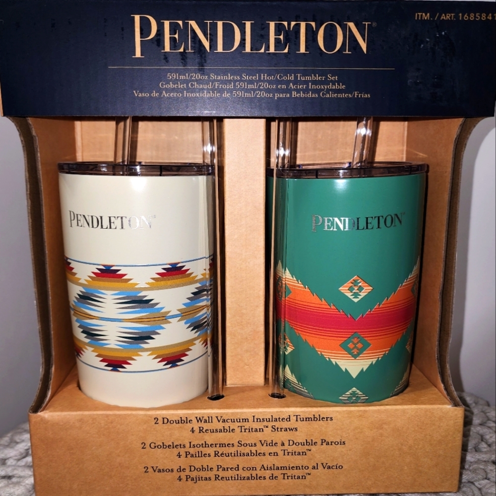 Pendleton Hot/Cold Tumbler Set